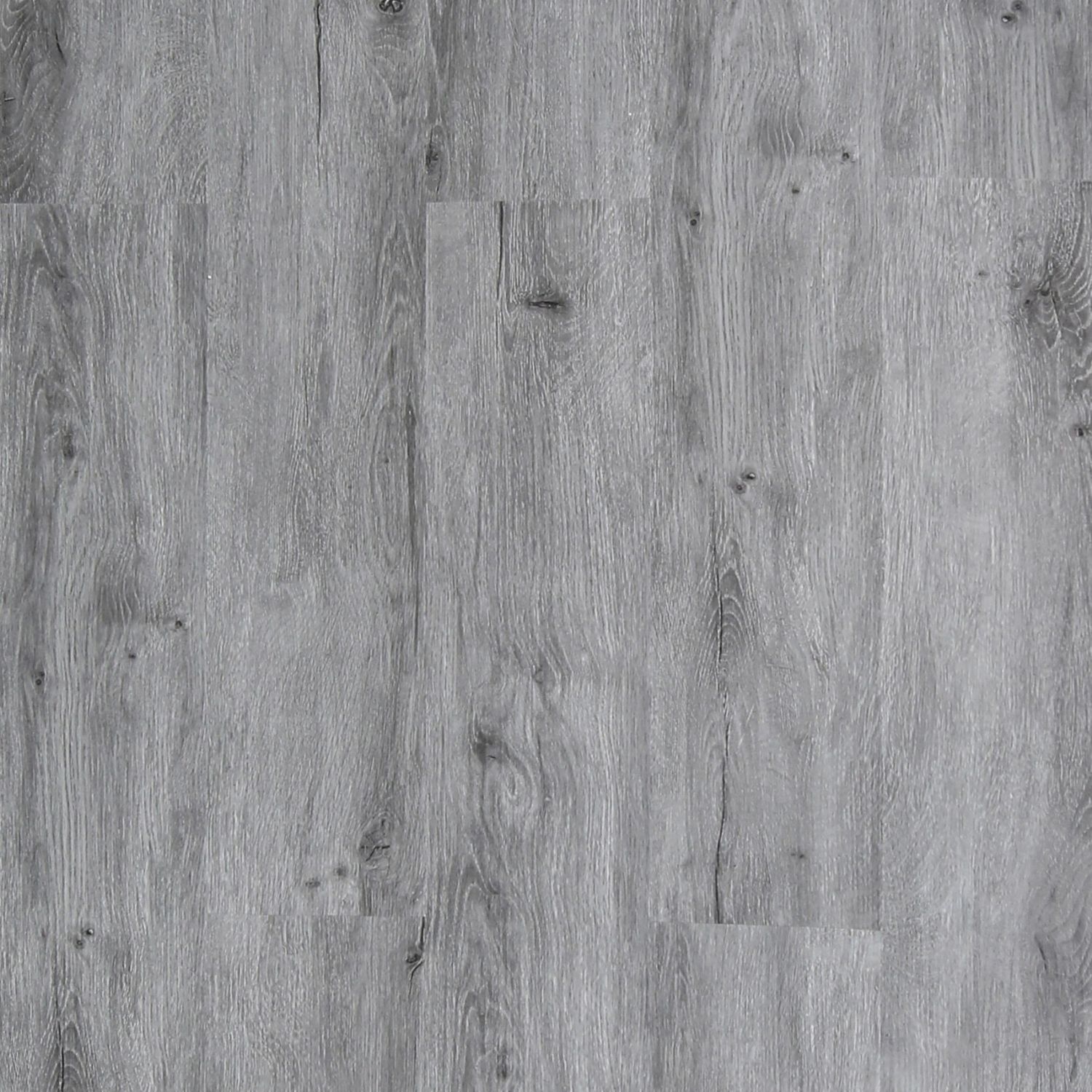 PISO FLOTANTE VINÍLICO HOGA SPC CLICK 4 MM + EVA 1 MM X 23 CM X 122CM GRIS LONDRES - 1