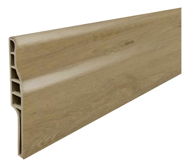 GUARDAPOLVO PVC HOGA 2MT X 90MM ABEDUL - 1