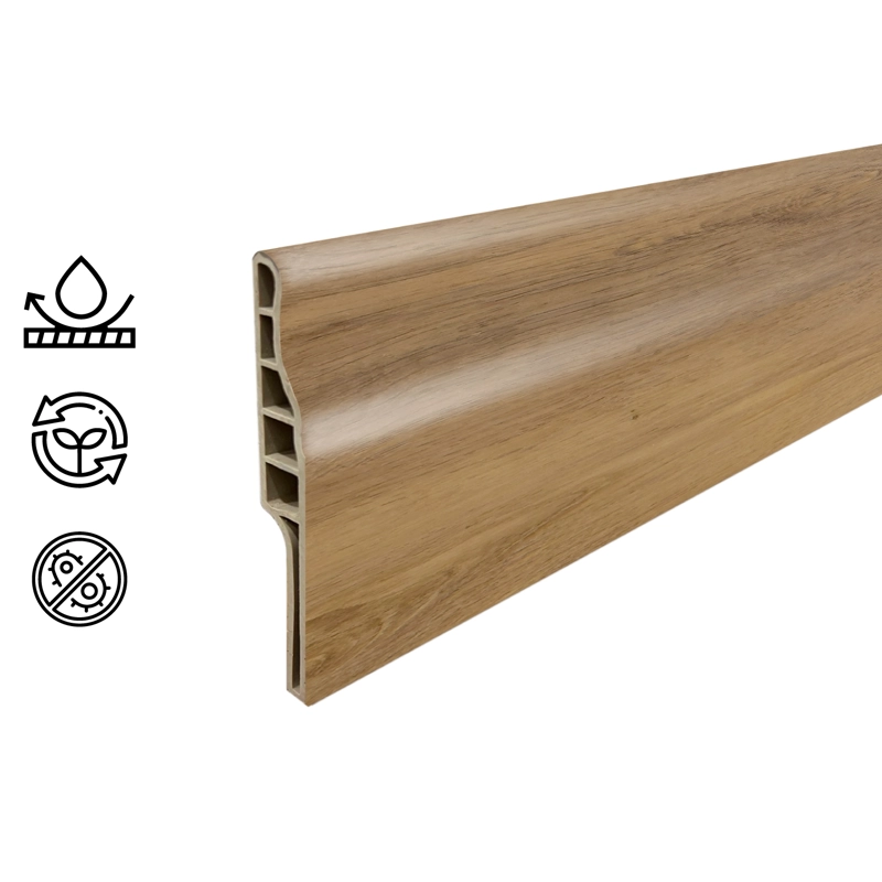 GUARDAPOLVO PVC HOGA 2MT X 90MM CASTAÑO - 1