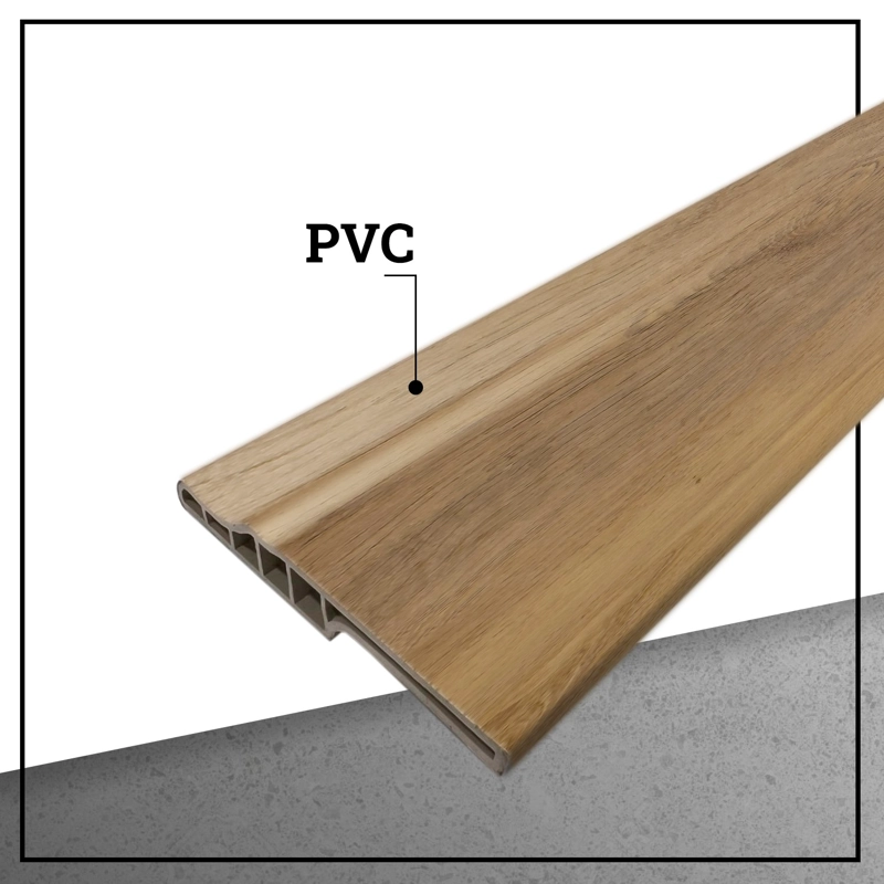 GUARDAPOLVO PVC HOGA 2MT X 90MM CASTAÑO - 2