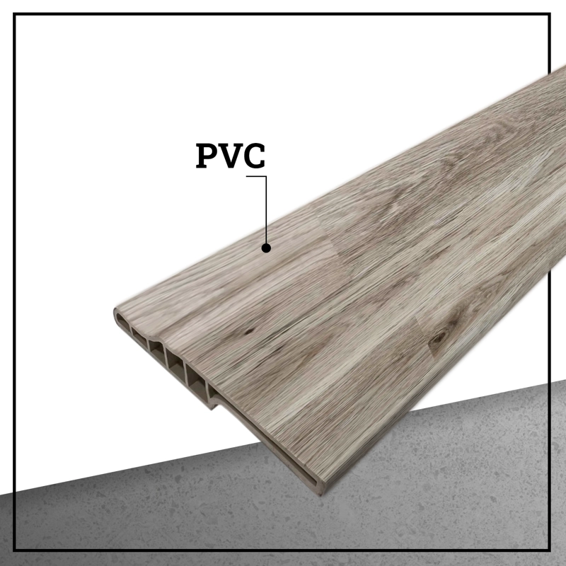 GUARDAPOLVO PVC HOGA 2MT X 90MM RUSTICO HAYA - 2