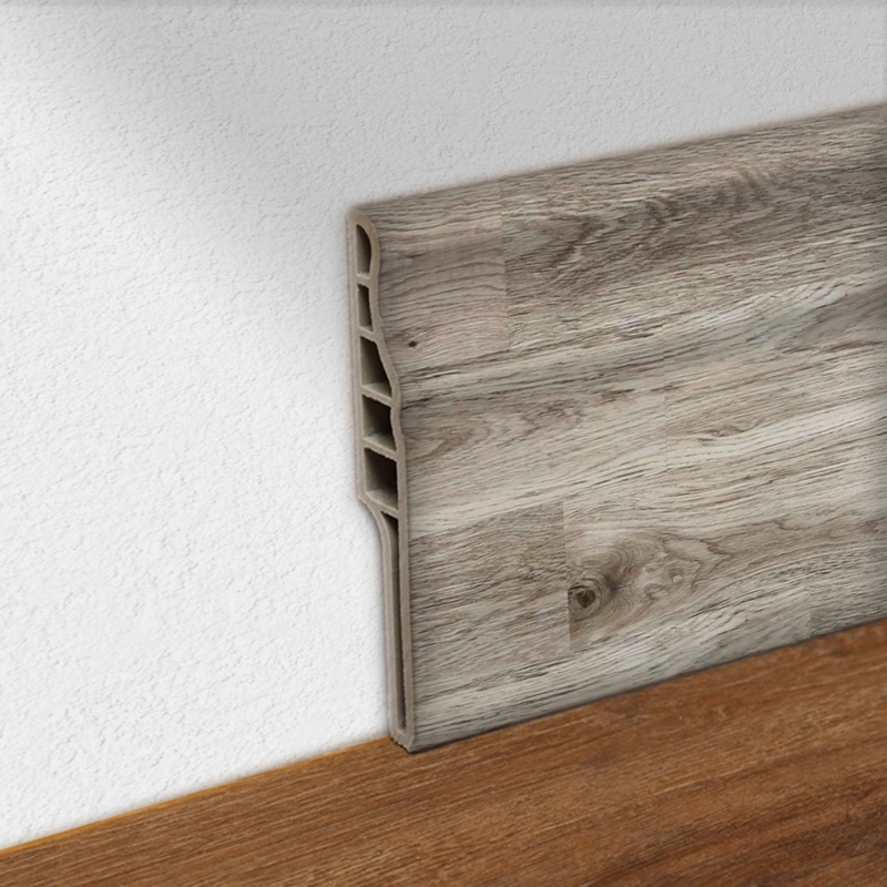 GUARDAPOLVO PVC HOGA 2MT X 90MM RUSTICO HAYA - 3