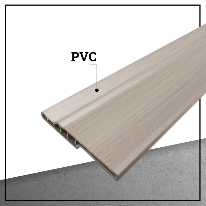 GUARDAPOLVO PVC HOGA 2MT X 90MM BLANCO - 2