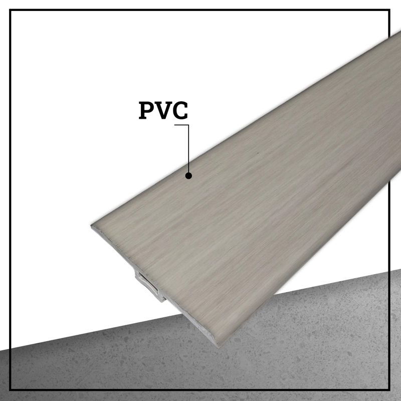 MOLDURA T PVC HOGA 2MT X 45MM BLANCO - 2