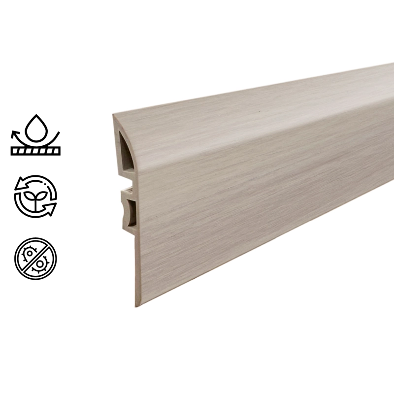 CUBREJUNTA REDUCTOR PVC HOGA 2MT X 45MM BLANCO - 1