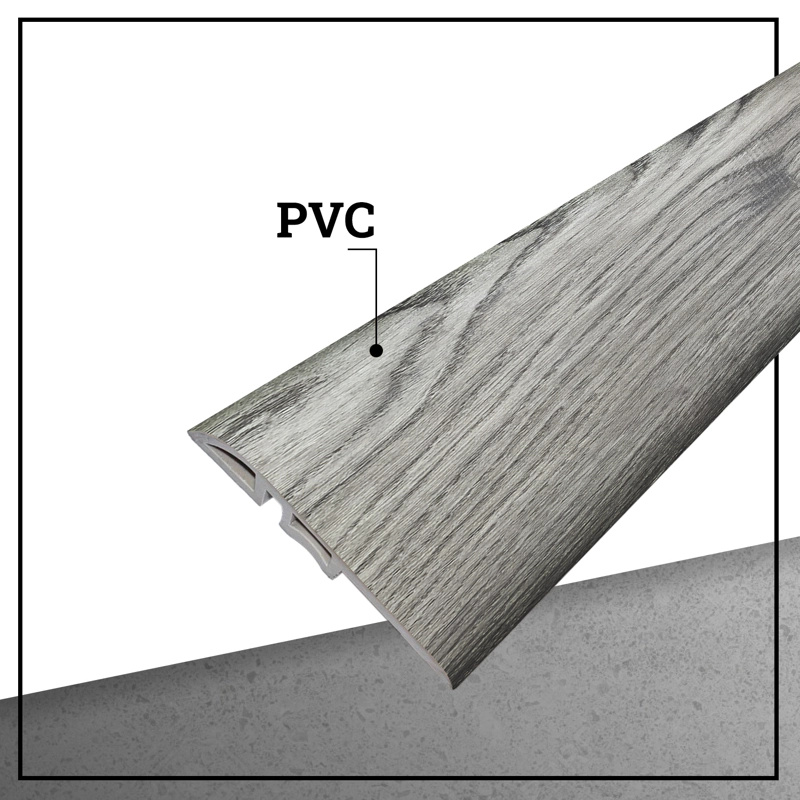 CUBREJUNTA REDUCTOR PVC HOGA 2MT X 45MM GRIS OAK - 3