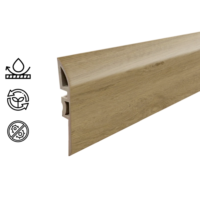 CUBREJUNTA REDUCTOR PVC HOGA 2MT X 45MM ABEDUL - 1