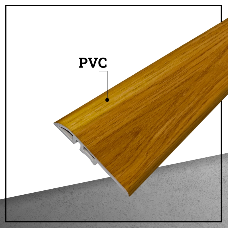 CUBREJUNTA REDUCTOR PVC HOGA 2MT X 45MM HAYA - 3