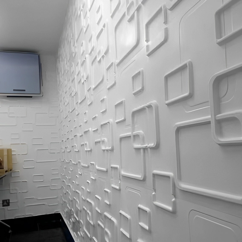 PACK 8 UNIDADES PANEL DECORATIVO ARO 3D PVC - 2