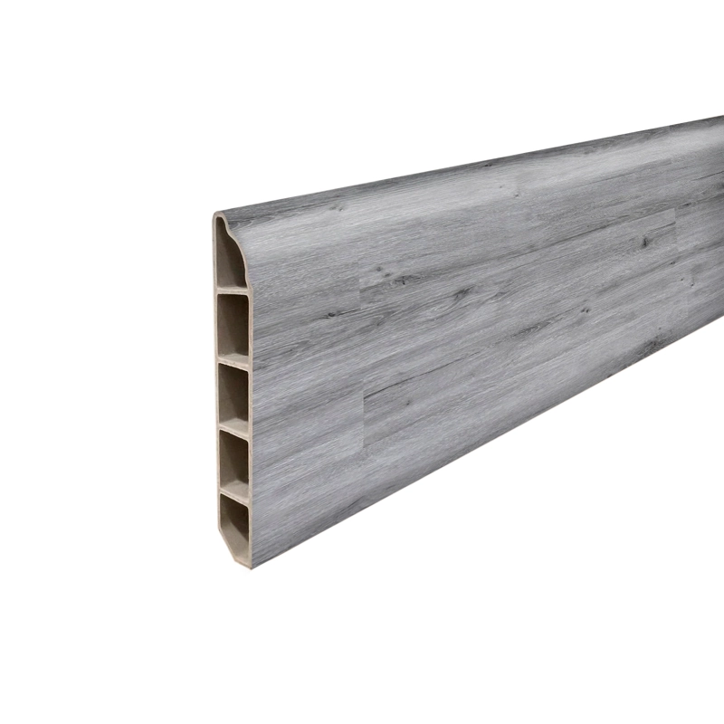 PACK 10 UNIDADES GUARDAPOLVO PVC HOGA 2MT X 80MM GRIS LONDRES - 1