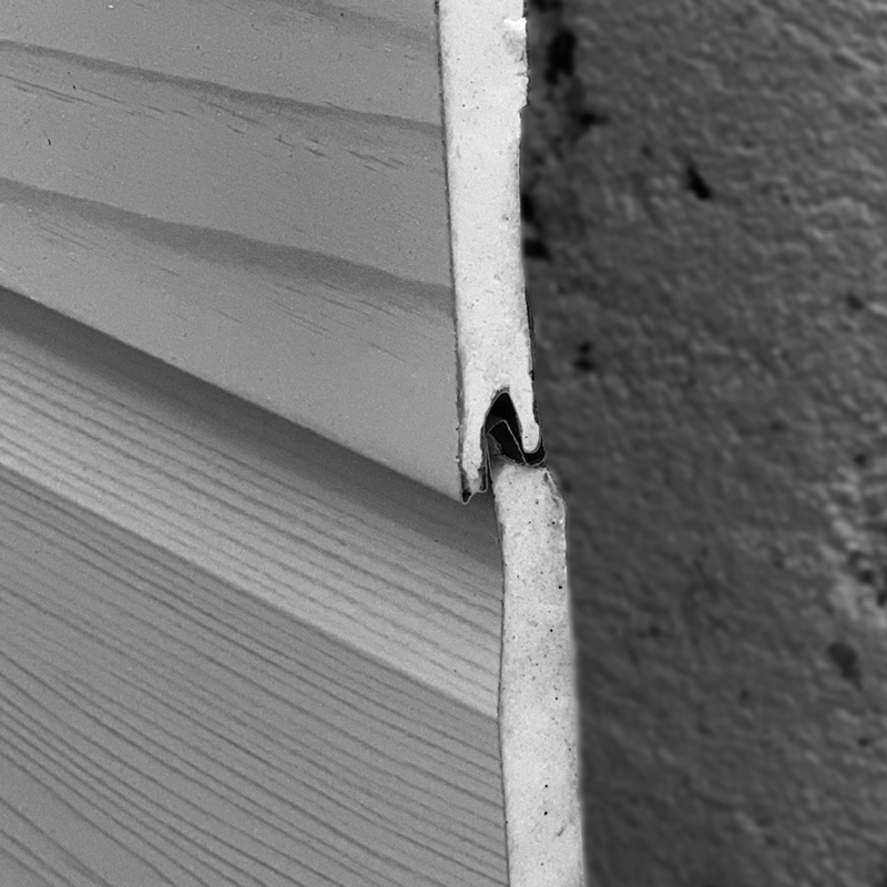 PANEL METAL SIDING REVESTIMIENTO EXTERIOR 2,9M X 38CM X 16MM CAFE  CLARO - 4