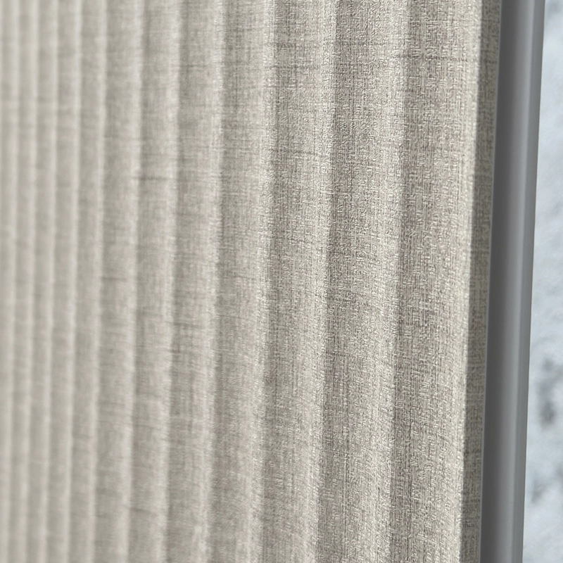 PANEL PVC REVESTIMIENTO CONCAVO 2,9M X 20 CMX 12MM BEIGE LINO - 4
