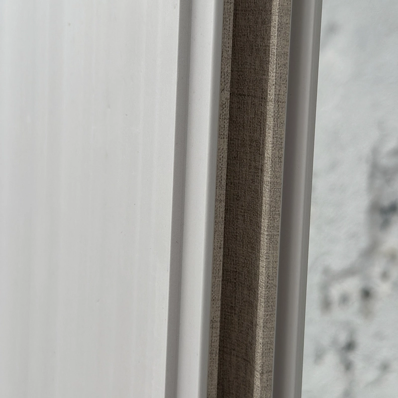 PANEL PVC REVESTIMIENTO CONCAVO 2,9M X 20 CMX 12MM BEIGE LINO - 5