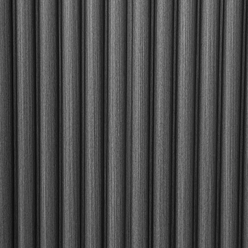 PANEL PVC REVESTIMIENTO ACANALADO 2,9M X 15 CMX 15MM GRIS OAK - 2