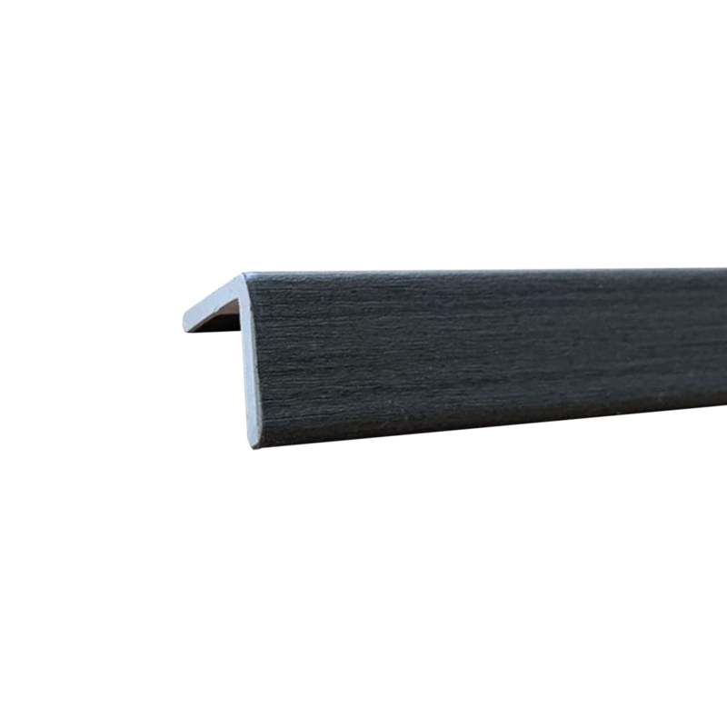 PERFIL ANGULO TERMINACION WALL PANEL 25MM X 2,9 MT GRIS OAK - 2
