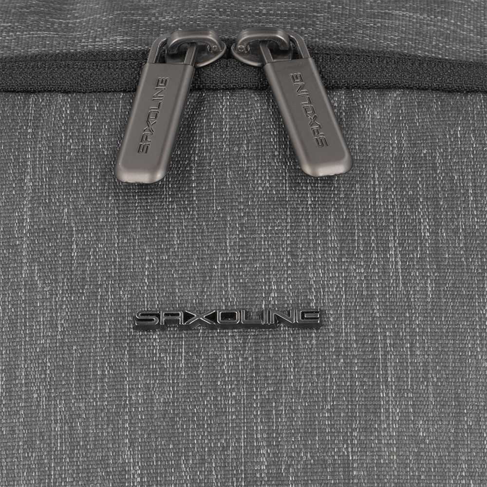 MOCHILA NOTEBOOK SAXOLINE ROAD GRIS 16' - 9