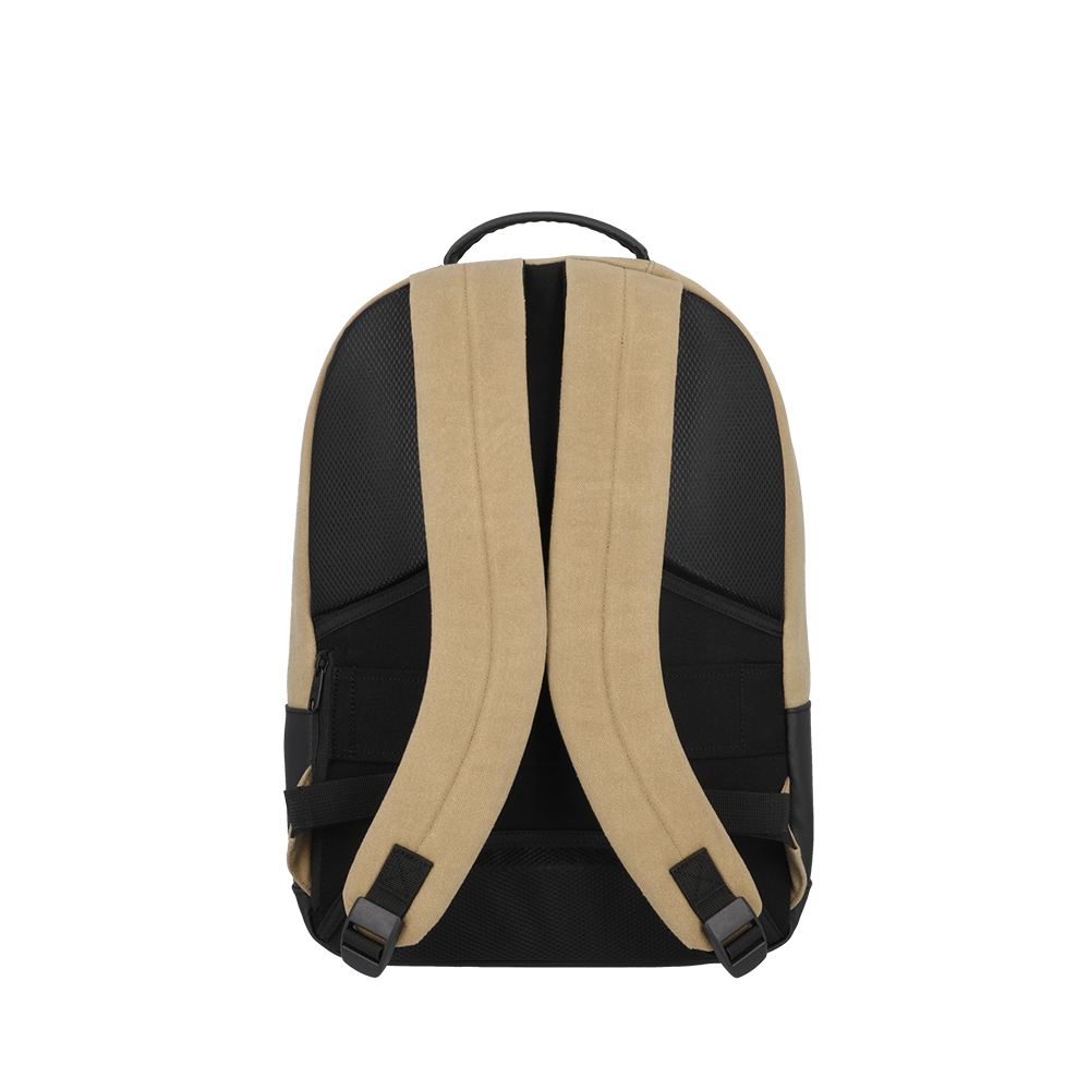 MOCHILA NOTEBOOK SAXOLINE CITY BEIGE 17' - 4