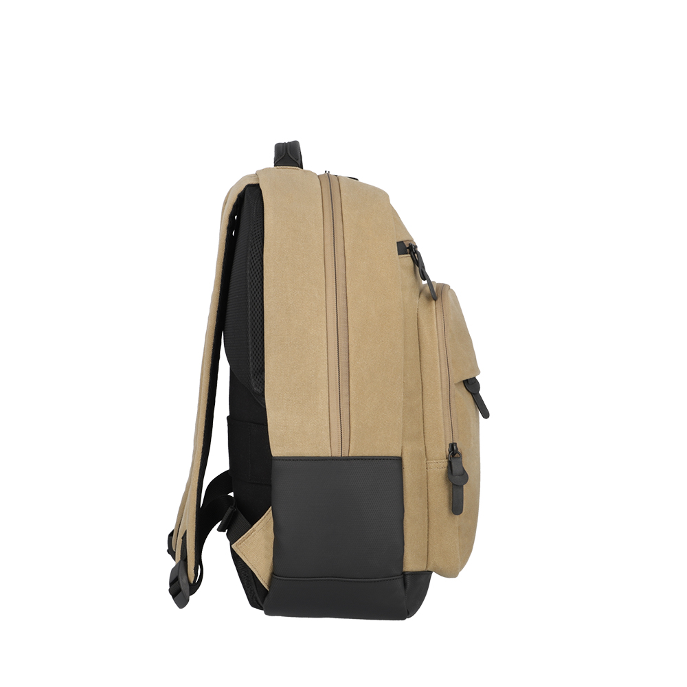 MOCHILA NOTEBOOK SAXOLINE CITY BEIGE 17' - 6