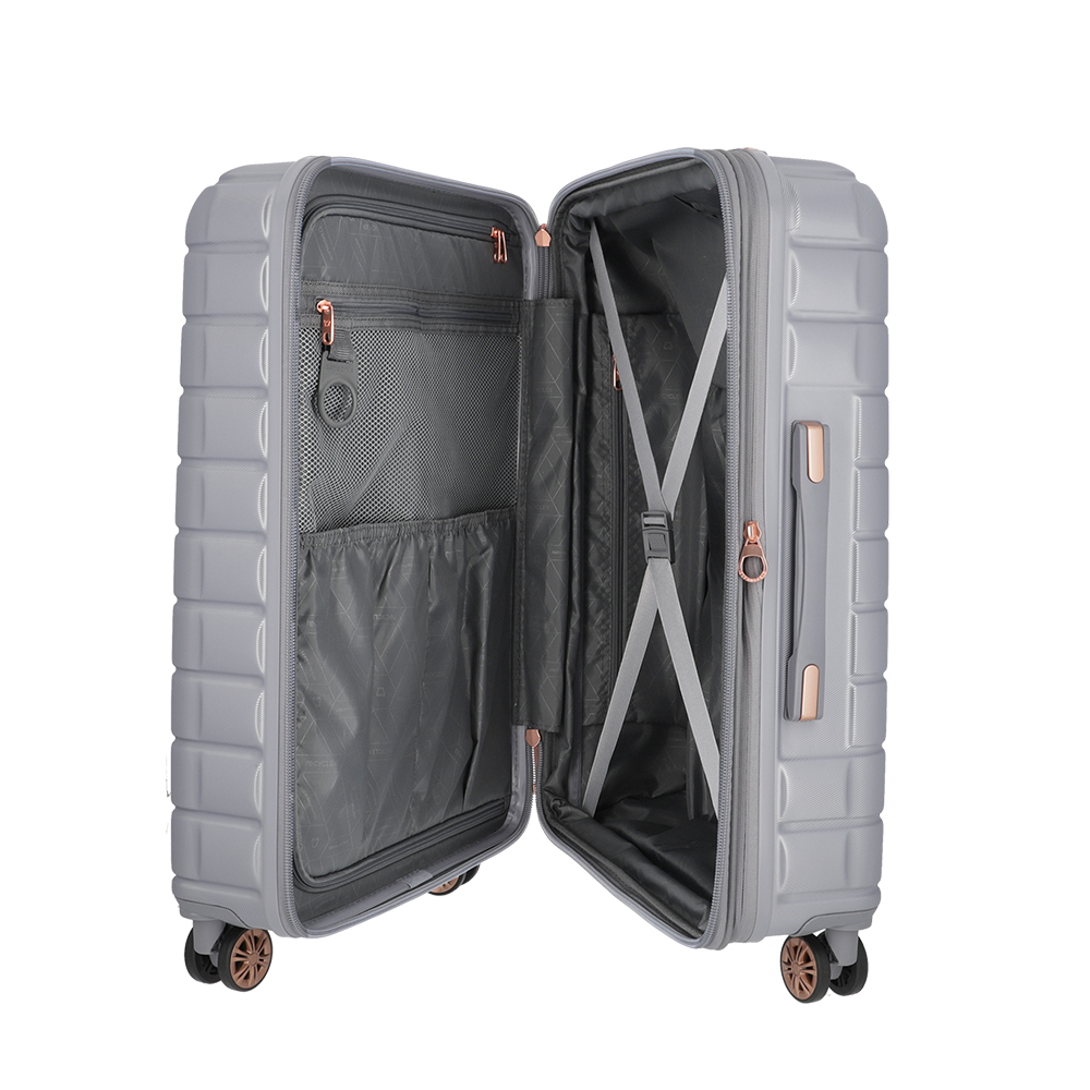 MALETA GRANDE SAXOLINE SPINWAVE GRIS - 4