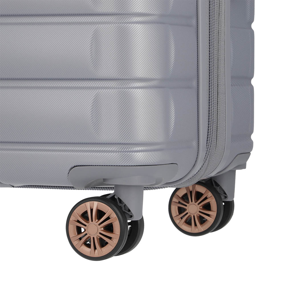 MALETA MEDIANA SAXOLINE SPINWAVE GRIS - 8