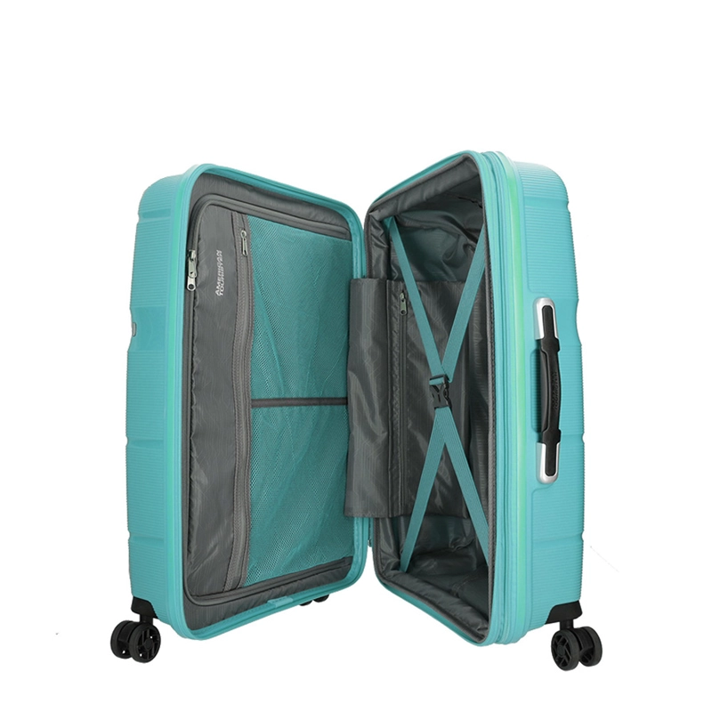 MALETA GRANDE AMERICAN TOURISTER LINEX CELESTE - 4