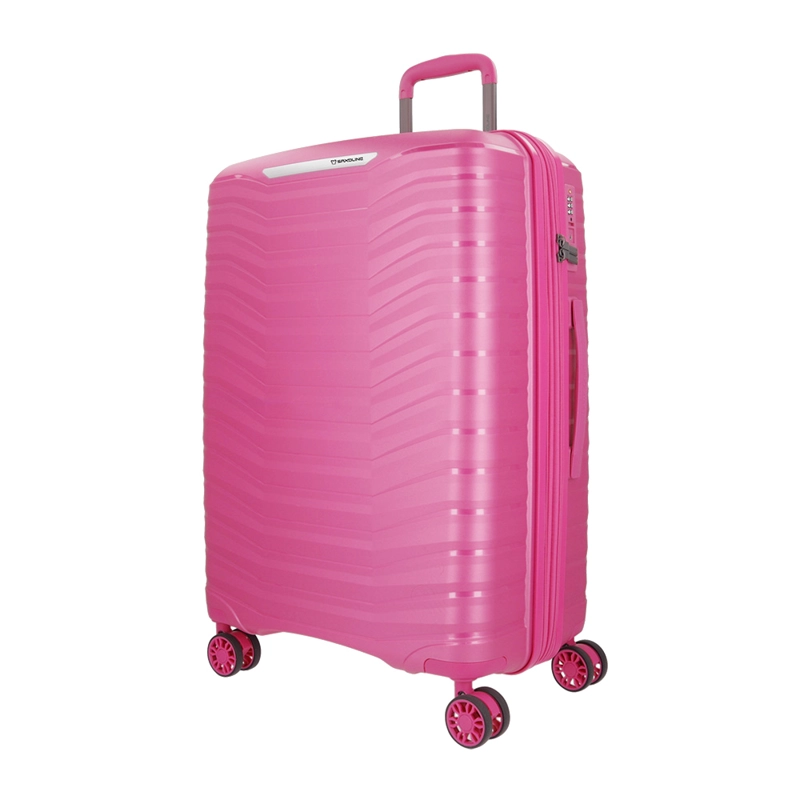 MALETA GRANDE SAXOLINE TITANIUM ROSADO - 2