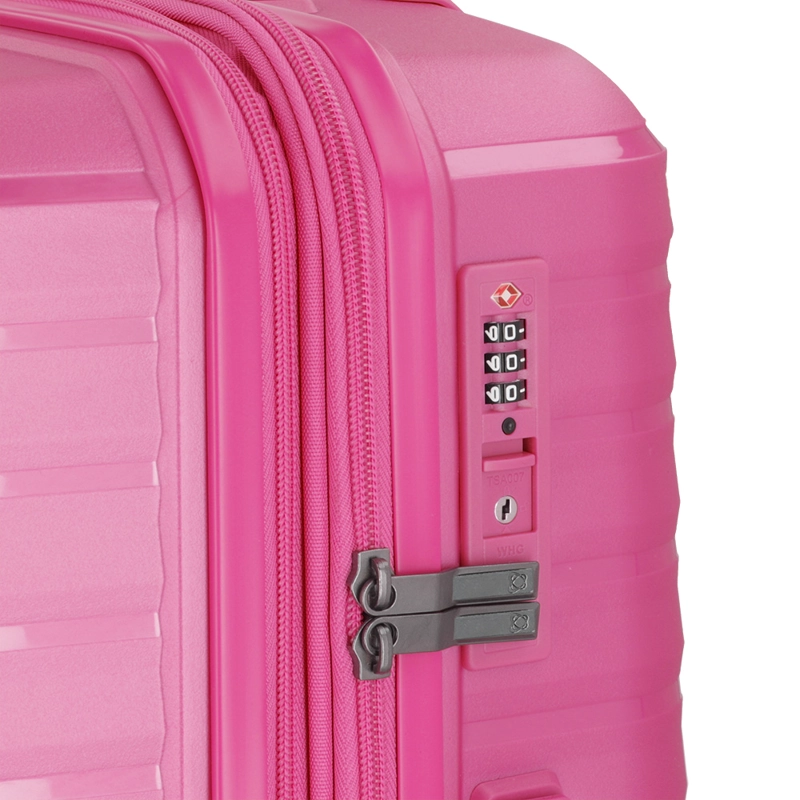 MALETA GRANDE SAXOLINE TITANIUM ROSADO - 9