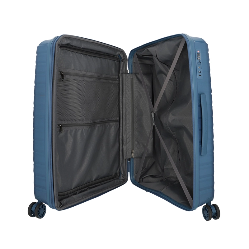 MALETA GRANDE SAXOLINE TITANIUM AZUL - 4