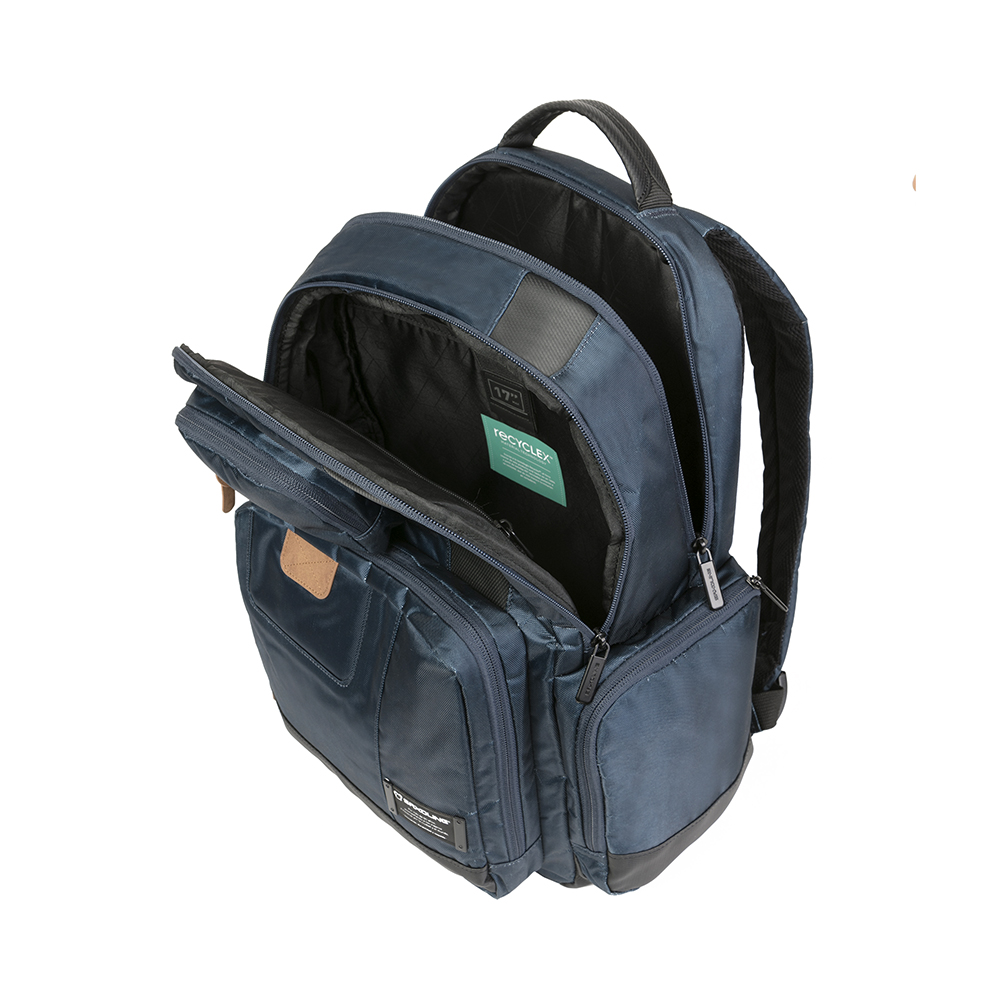 MOCHILA NOTEBOOK SAXOLINE CITY PLUS 3SX AZUL 17' - 4
