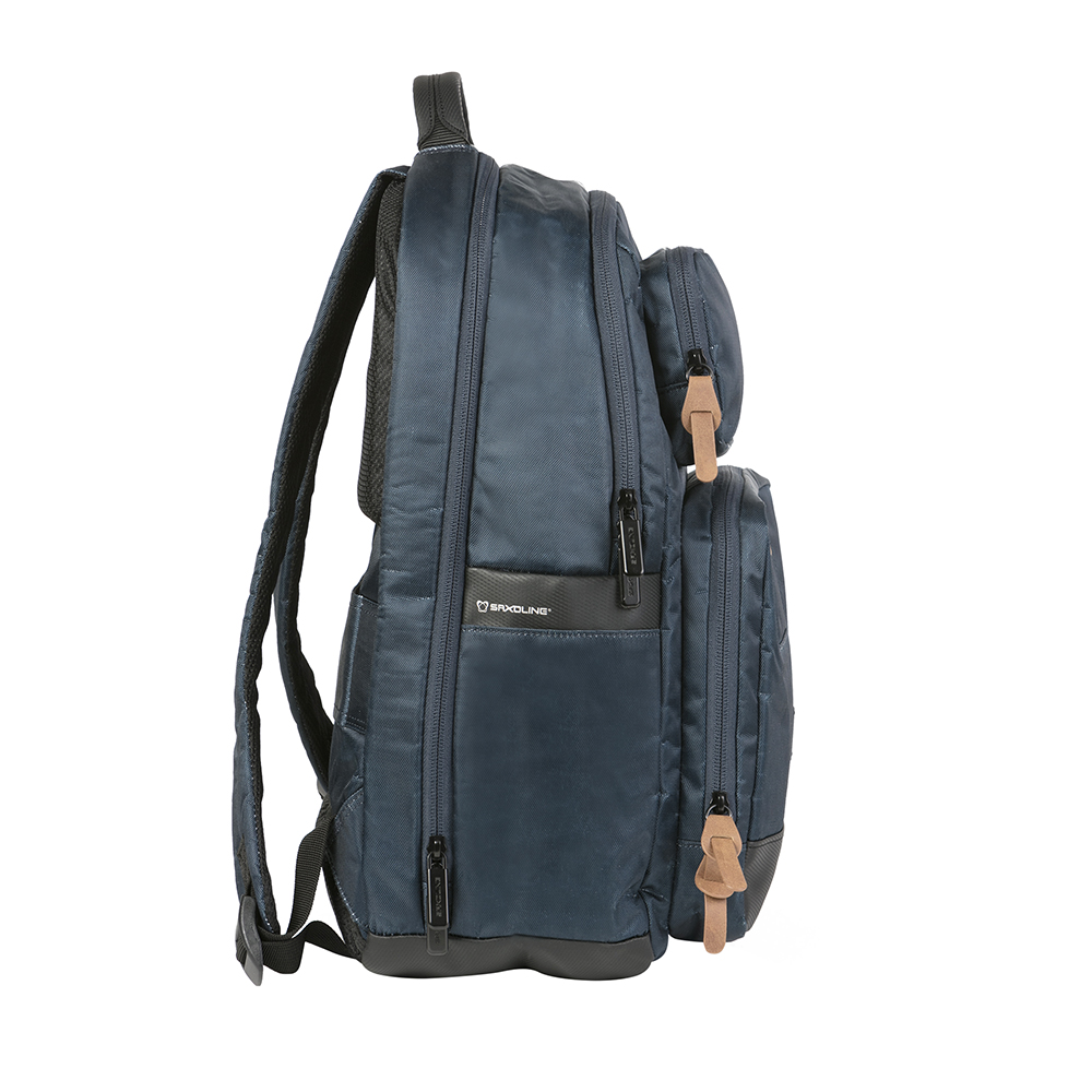 MOCHILA NOTEBOOK SAXOLINE CITY PLUS 3SX AZUL 17' - 5
