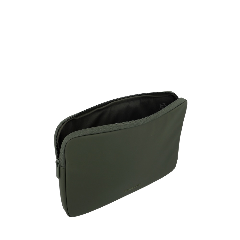 FUNDA NOTEBOOK SAXOLINE FREEWAY VERDE OLIVA 15' - 3