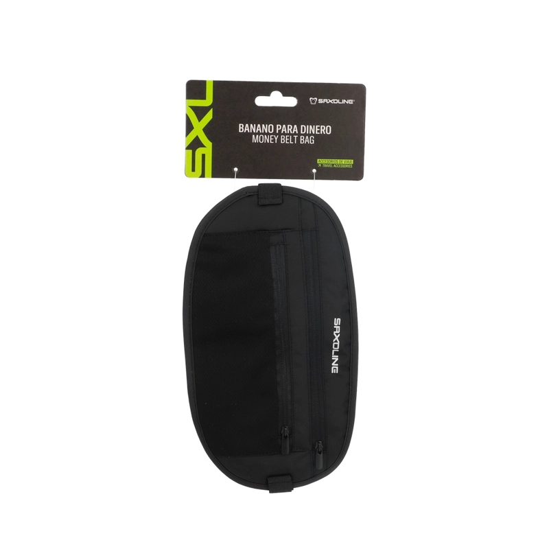 BANANO DE VIAJE PARA DINERO SAXOLINE NEGRO - 3