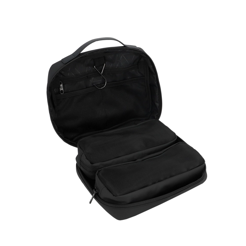 NECESER DE ASEO PARA VIAJE SAXOLINE NEGRO - 4