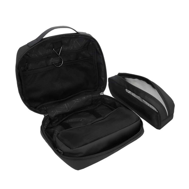 NECESER DE ASEO PARA VIAJE SAXOLINE NEGRO - 5