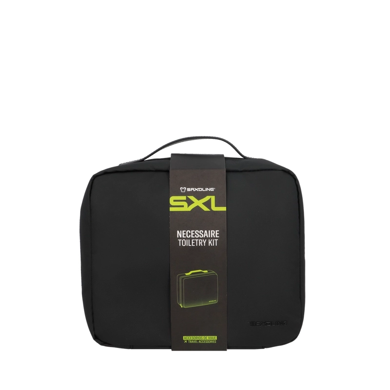 NECESER DE ASEO PARA VIAJE SAXOLINE NEGRO - 6