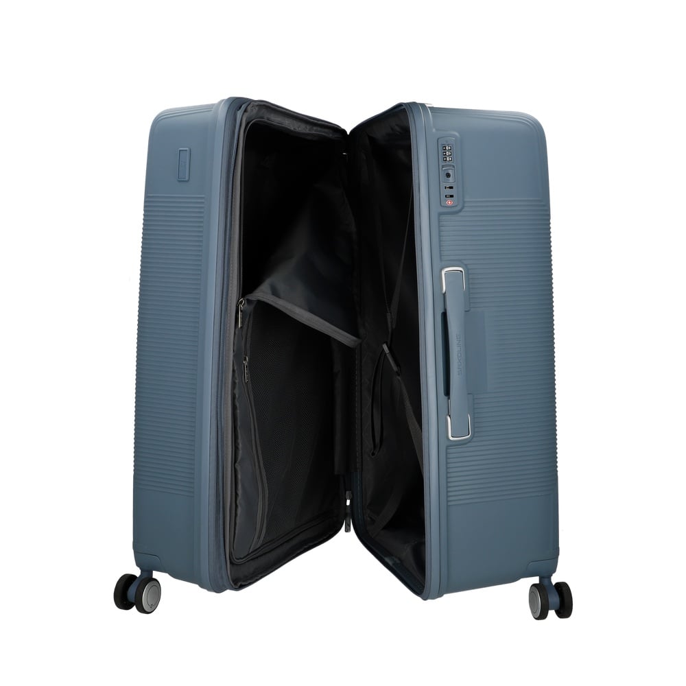 MALETA GRANDE SAXOLINE TRUNK AZUL - 4