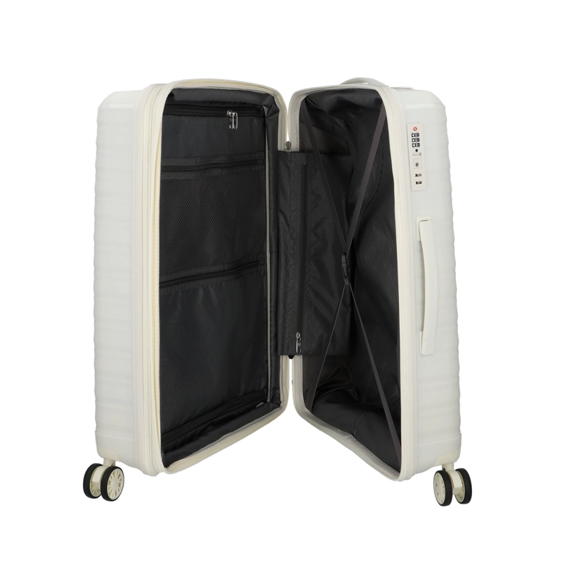 MALETA GRANDE SAXOLINE TITANIUM BLANCO - 4