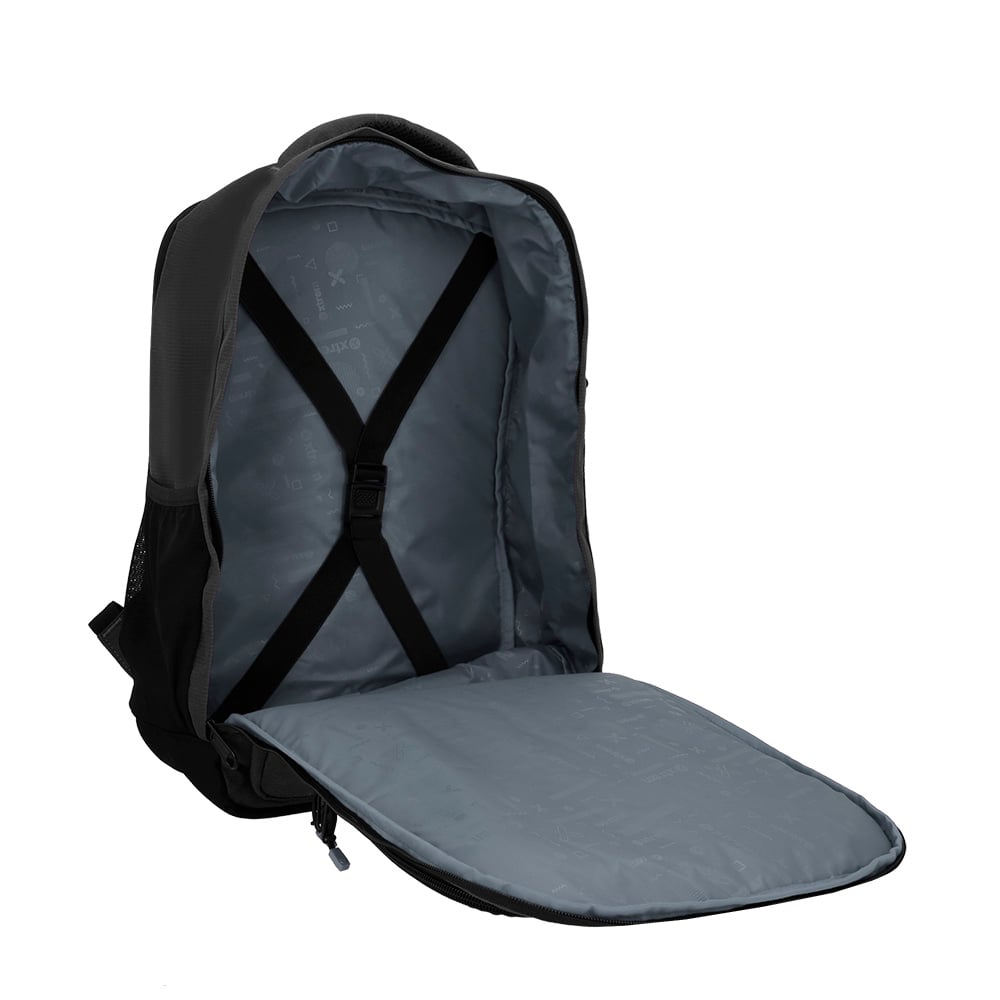 MOCHILA DE VIAJE XTREM LITEMOVE 5XT NEGRO/GRIS 16' - 4