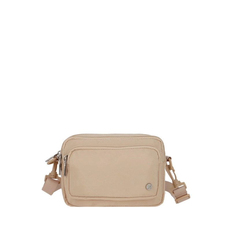 CARTERA BANDOLERA DE MUJER XTREM WEEKEND 3XT BEIGE S - 1