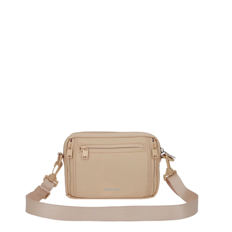 CARTERA BANDOLERA DE MUJER XTREM WEEKEND 3XT BEIGE S - 5