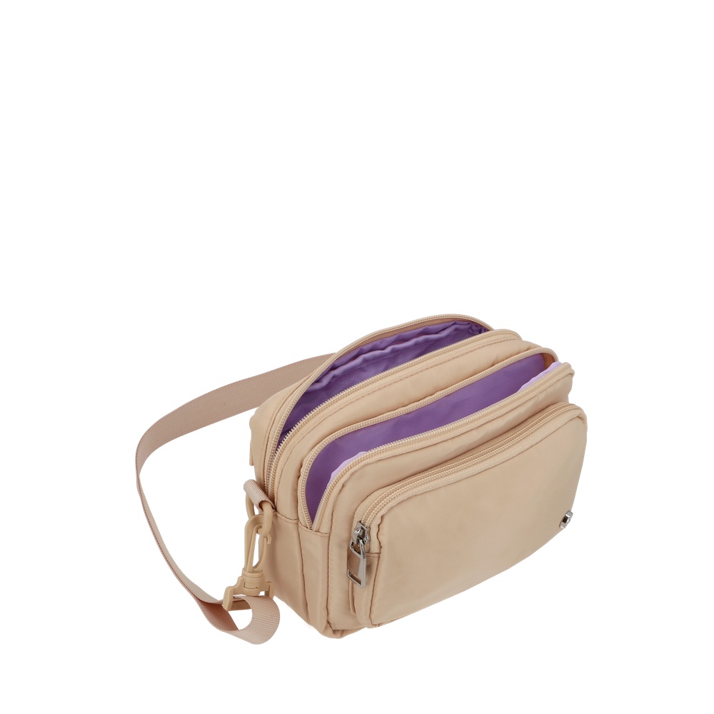 CARTERA BANDOLERA DE MUJER XTREM WEEKEND 3XT BEIGE S - 7