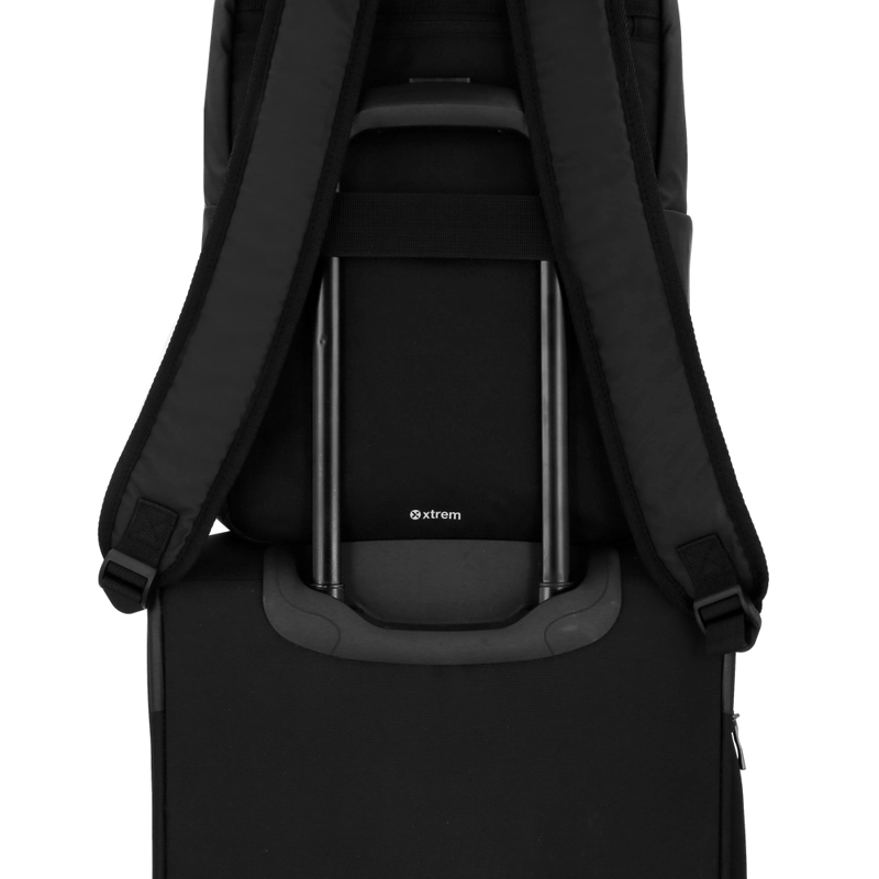 MOCHILA NOTEBOOK 14' XTREM NINA 6XT MEDIANA NEGRA - 8