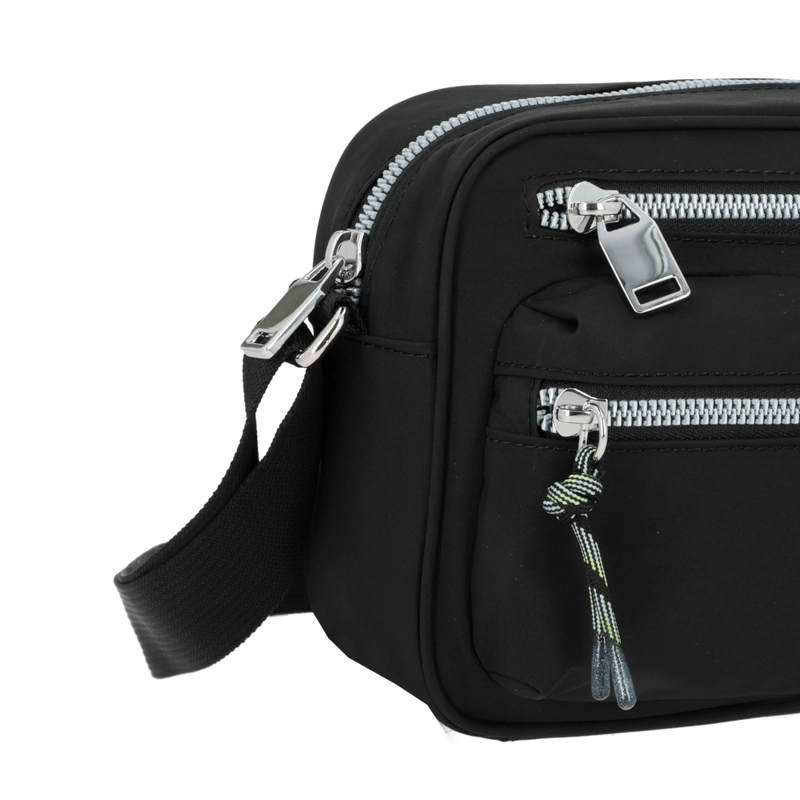 CARTERA BANDOLERA XTREM HAZEL 3XT PEQUEÑA NEGRA - 7