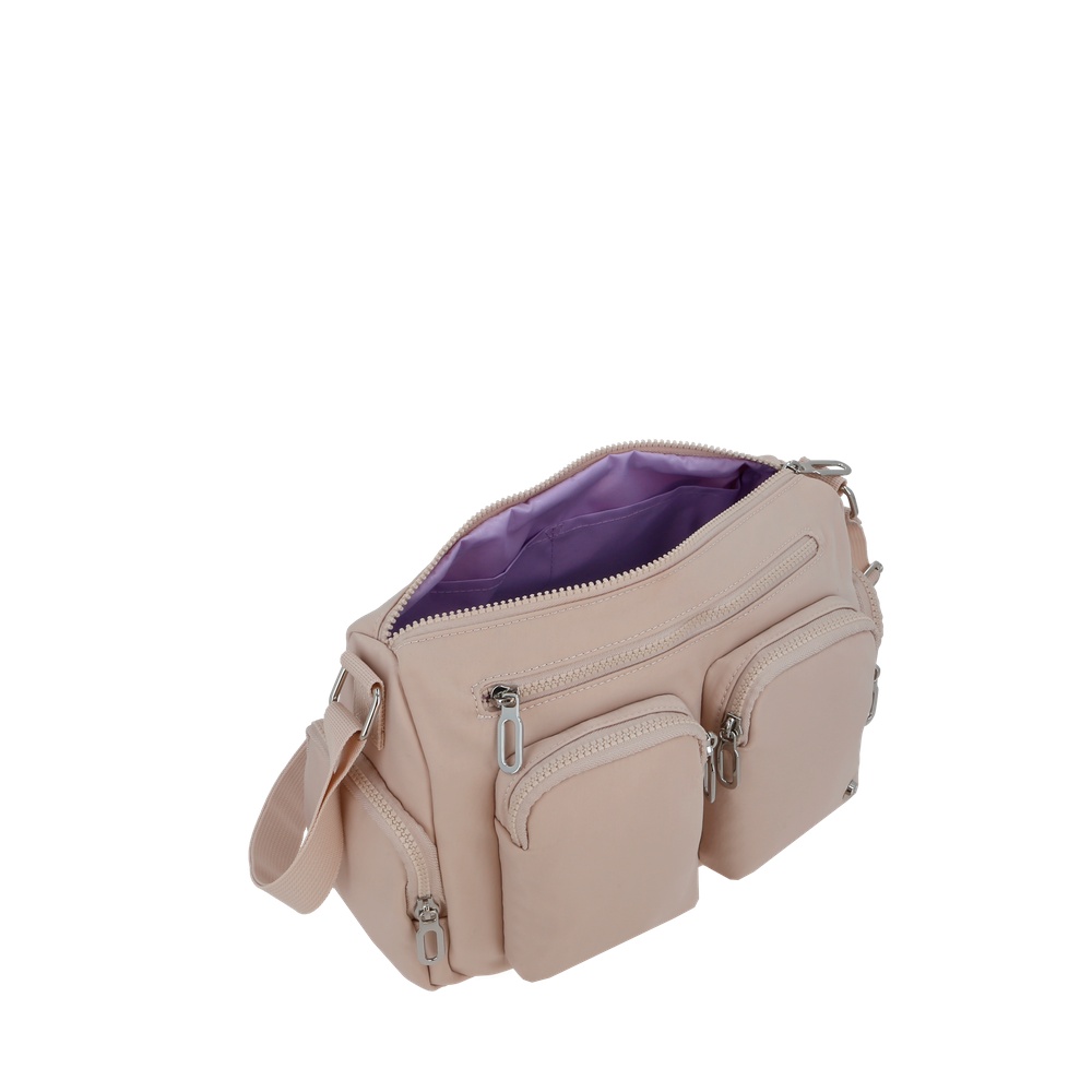 CARTERA CRUZADA DE MUJER XTREM LUCCA 3XT BEIGE M - 8