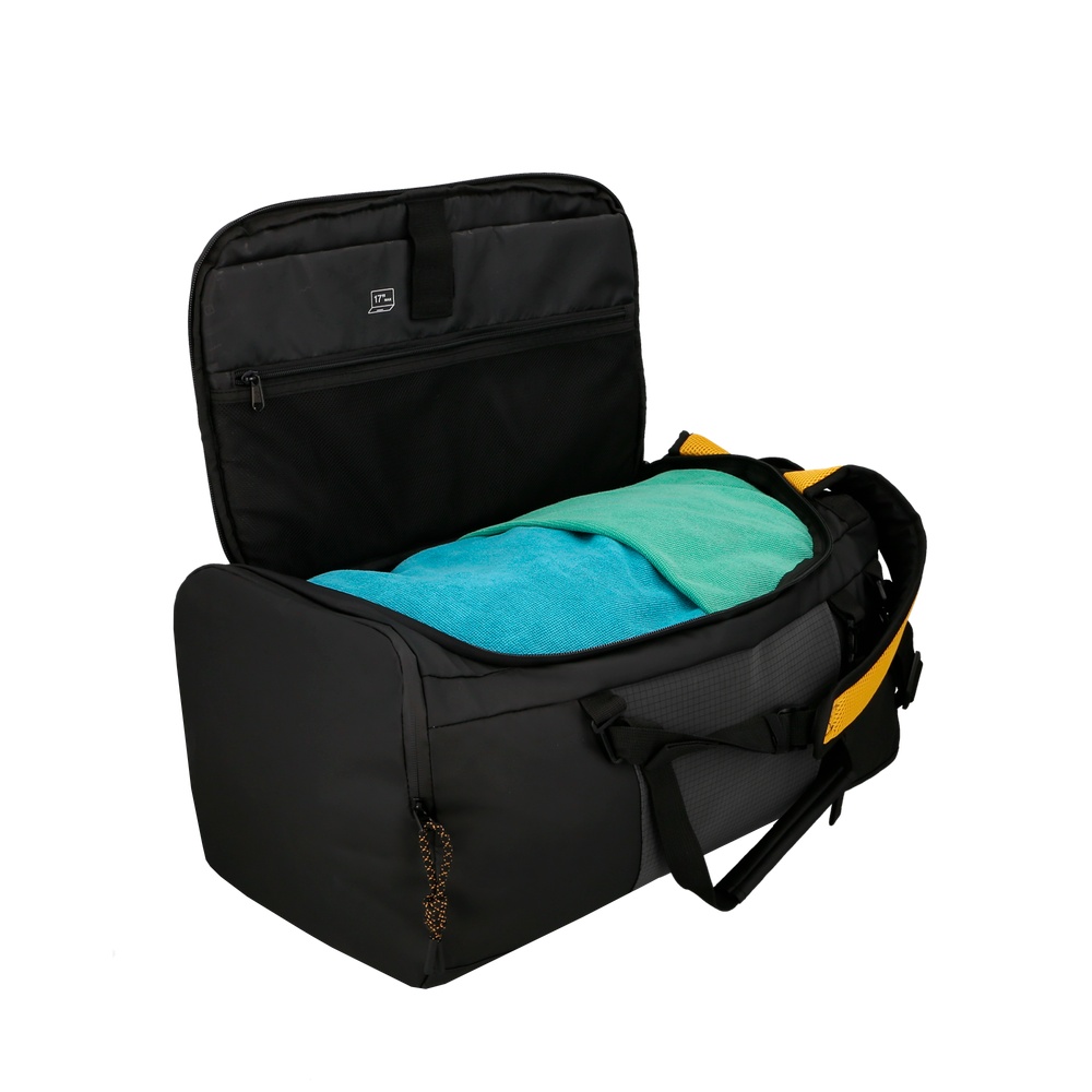 BOLSO DEPORTIVO XTREM MOUNTAIN 3XT NEGRO/AMARILLO L - 4