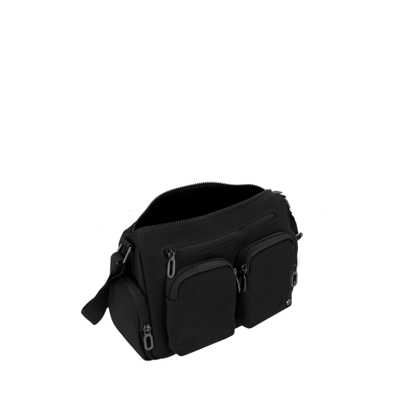 CARTERA CRUZADA DE MUJER XTREM LUCCA 3XT NEGRO M - 7