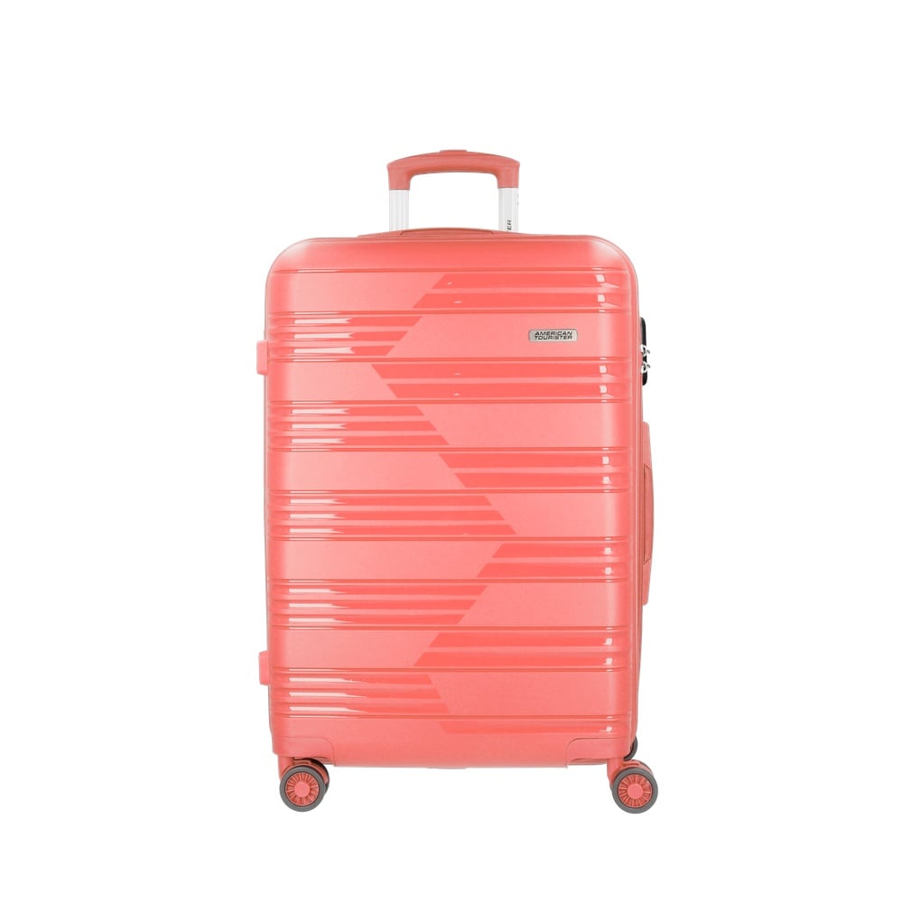 MALETA MEDIANA AMERICAN TOURISTER UPSTRIKE ROSADO - 1