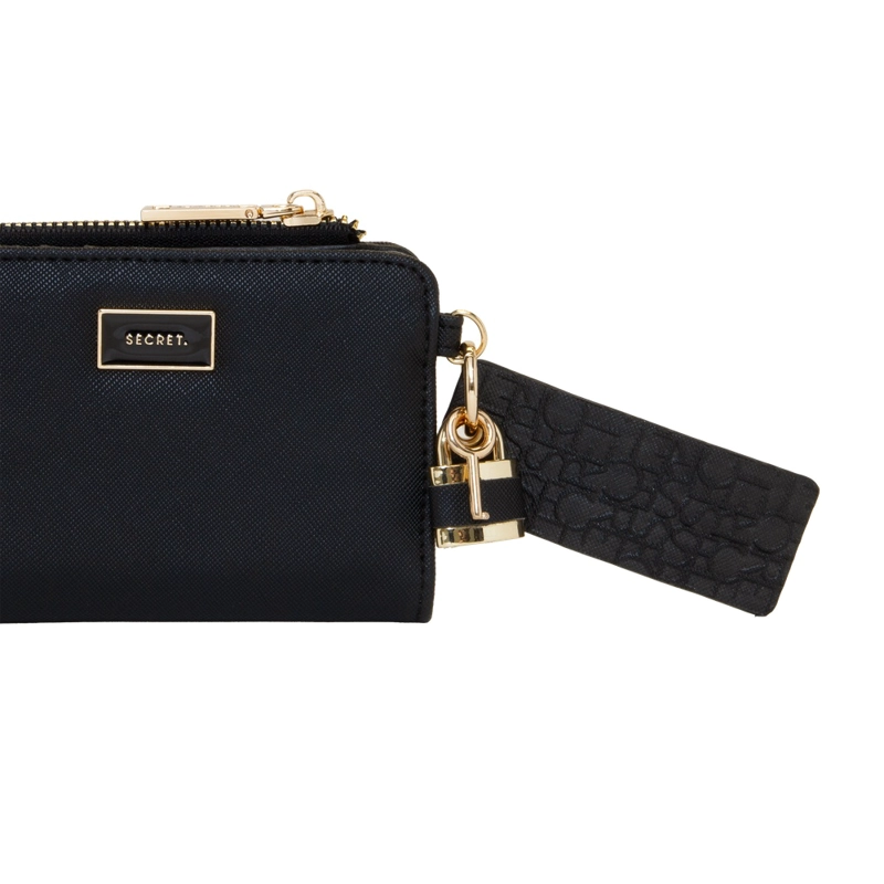 BILLETERA SECRET BUZIOS SC6 S NEGRO - 5