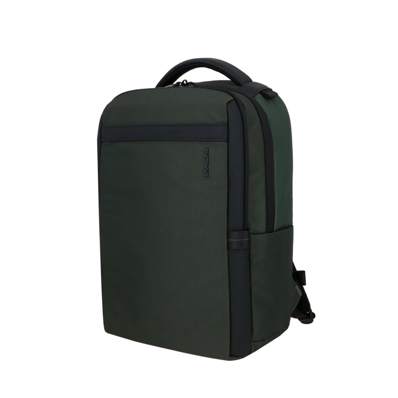 MOCHILA NOTEBOOK SAXOLINE WESTSIDE VERDE OLIVA 15' - 2