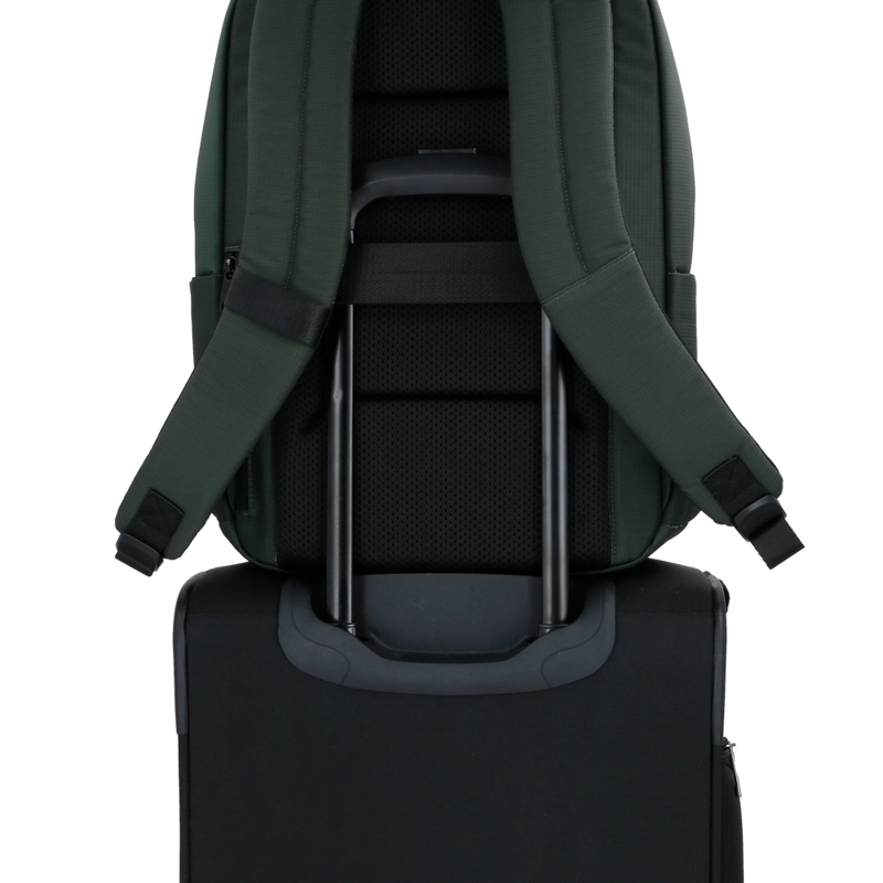 MOCHILA NOTEBOOK SAXOLINE WESTSIDE VERDE OLIVA 15' - 9